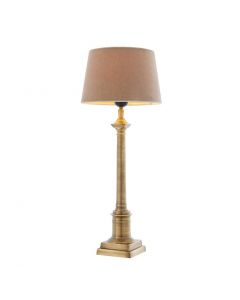 Cologne Small Brass Table Lamp 