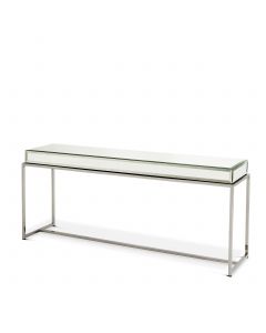 Beverly Hills Stainless Steel Console Table 