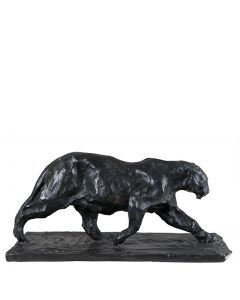 Jaguar Bronze Statue 