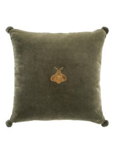 Lacombe Green Velvet Pillow - 60 x 60cm