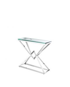 Connor Small Stainless Steel Console Table 