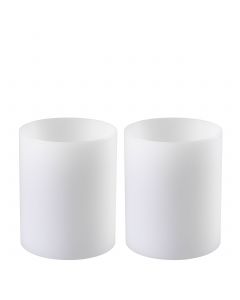 Artificial Candle Deep Small - Set of 2