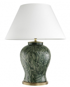 Cyprus Green Ceramic Table Lamp