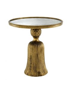 FIOCCHI SIDE TABLE ANTIQUE BRASS