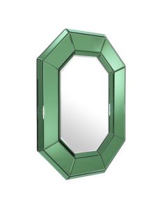 Le Sereno Green Glass Mirror front