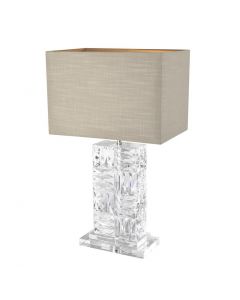 Eichholtz Contemporary Crystal Glass Table Lamp