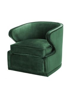 Dorset Roche Green Velvet Chair