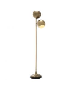 Compton Antique Brass Floor Lamp