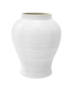 Celestine Large White Porcelain Jar