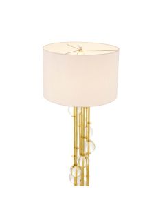 Lorenzo Gold Floor Lamp