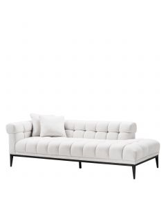 Aurelio Avalon White Lounge Sofa - Left