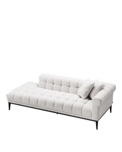 Aurelio Avalon White Lounge Sofa - Right