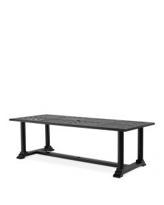 Bell Rive Black Outdoor Rectangle Dining Table