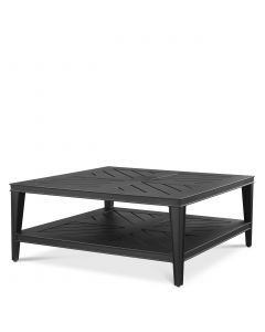 Bell Rive Black Outdoor Square Coffee Table