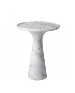 Pompano Carrera Marble Low Side Table