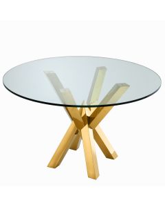 Triumph Gold Dining Table