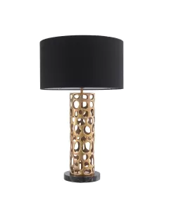 Dix Vintage Brass Table Lamp