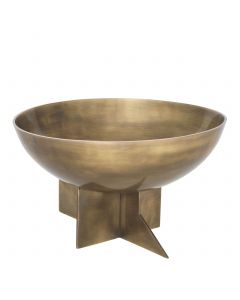 Atalante Vintage Brass Bowl