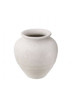 Reine Small White Vase front