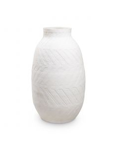 Azzurro White Vase