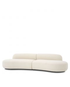 Bjorn Boucle Cream Small Sofa 