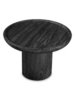 Rouault Charcoal Grey Side Table