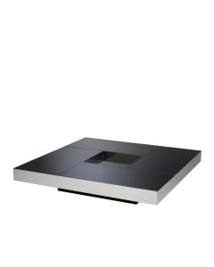 Allure Stainless Steel & Mirror Glass Coffee Table