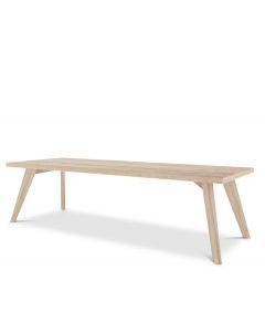 Biot Bleached Oak Large Dining Table