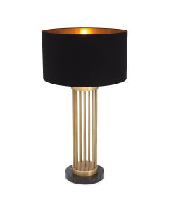 Condo Antique Brass Table Lamp