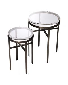 Hoxton Bronze Side Tables - Set of 2 