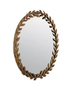Duras Vintage Brass Mirror