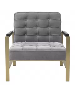 Ernesto Clarck Grey Armchair