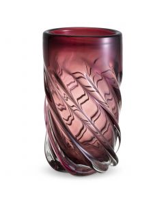 Angelito Large Purple Glass Vase