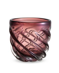 Angelito Small Purple Glass Vase