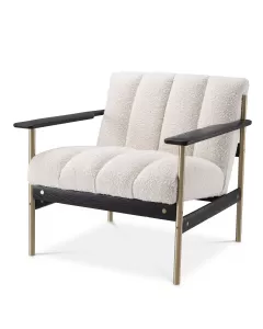 Elan Boucle Cream Arm Chair