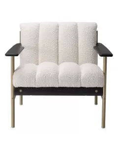 Elan Boucle Cream Arm Chair