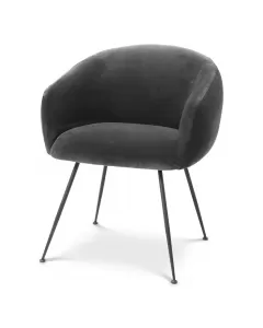 Elbury Savona Dark Grey Dining Chair