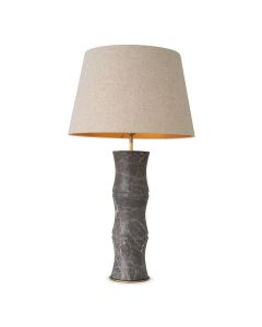 Bonny Grey Marble Table Lamp 