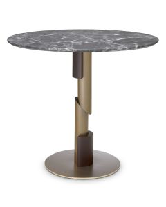 Flow Grey Marble Dining Table