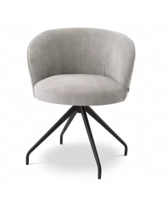 Masters Sisley Grey Swivel Dining Chair