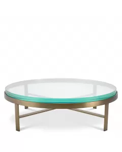 Hoxton Brushed Brass Coffee Table
