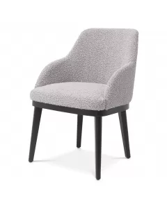 Costa Boucle Grey Dining Chair