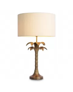 Mediteraneo Vintage Brass Table Lamp