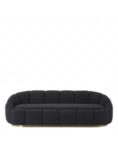 Inger Boucle Black Sofa