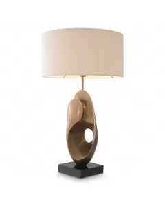 D'Ancona Vintage Brass Table Lamp