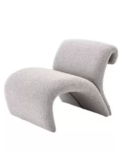 Vignola Boucle Grey Armchair