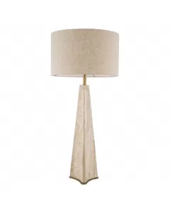 Benson Travertine Table Lamp