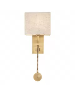 Reading  Antique Brass Wall Lamp