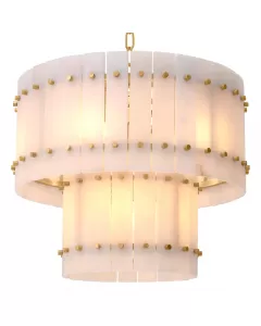 Ruby Small Alabaster Chandelier