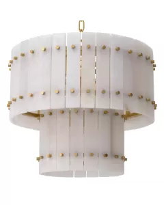 Ruby Small Alabaster Chandelier